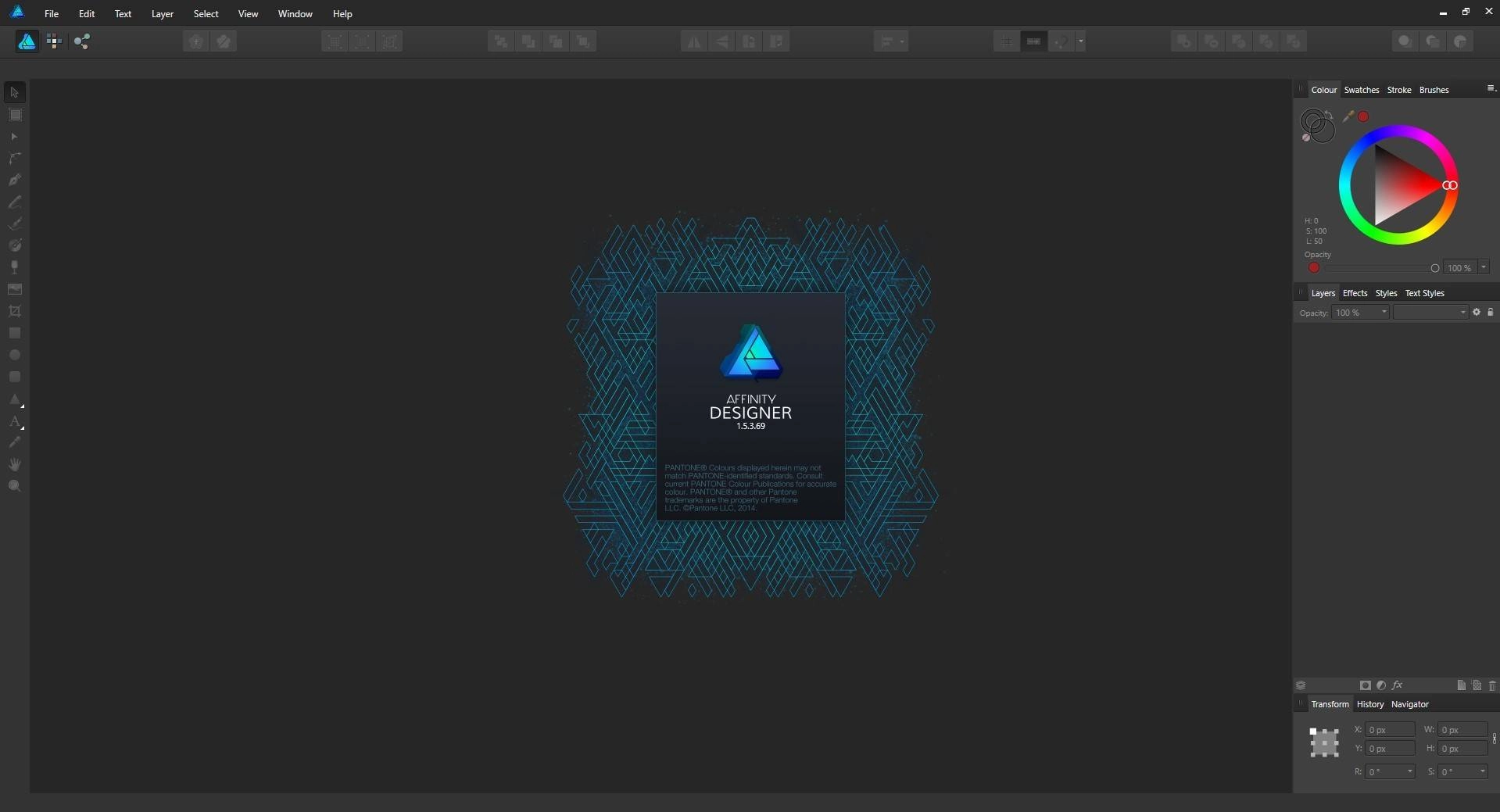 Как пользоваться Affinity Designer 1.5.3.69