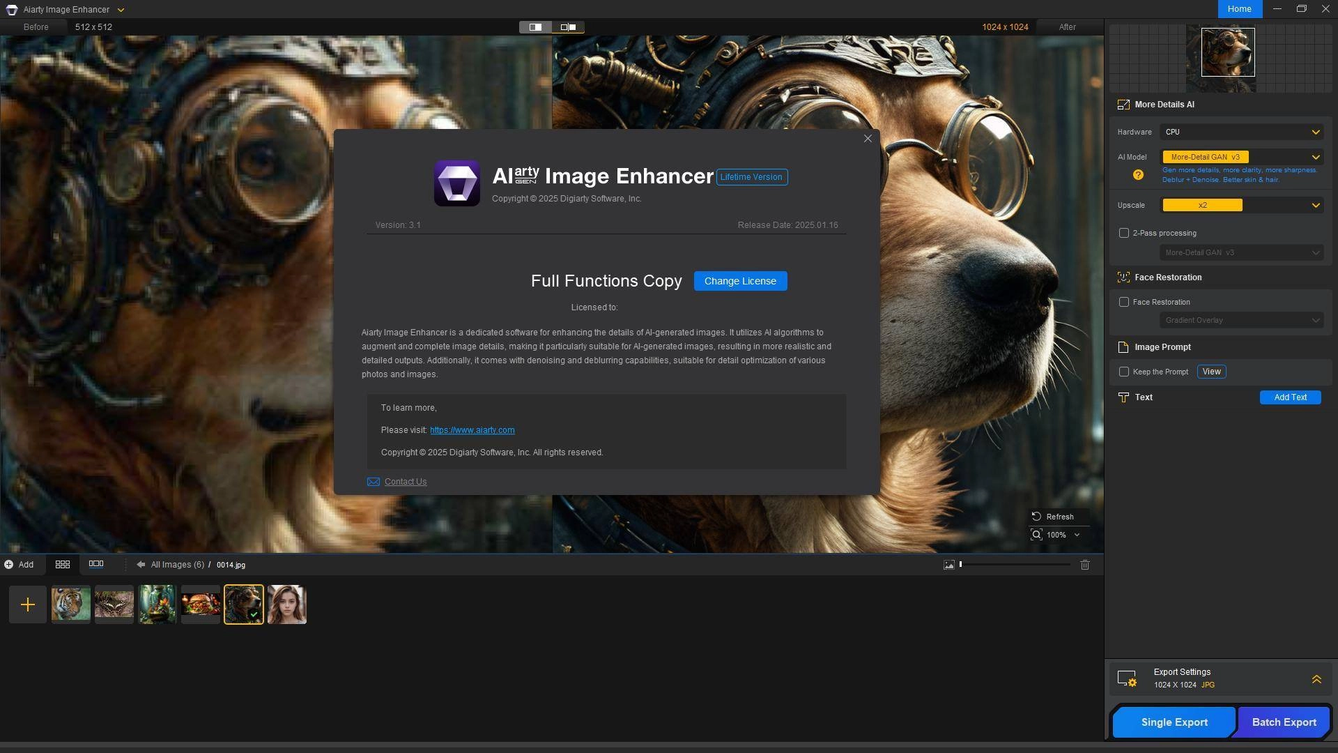 Как пользоваться Aiarty Image Enhancer 3.2 Portable by FC Portables