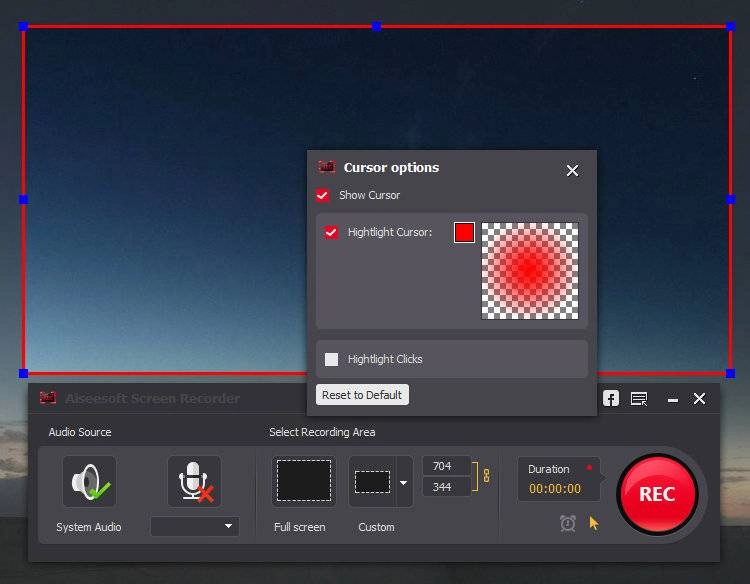 Как пользоваться Aiseesoft Screen Recorder 1.0.10 Portable by poni-koni