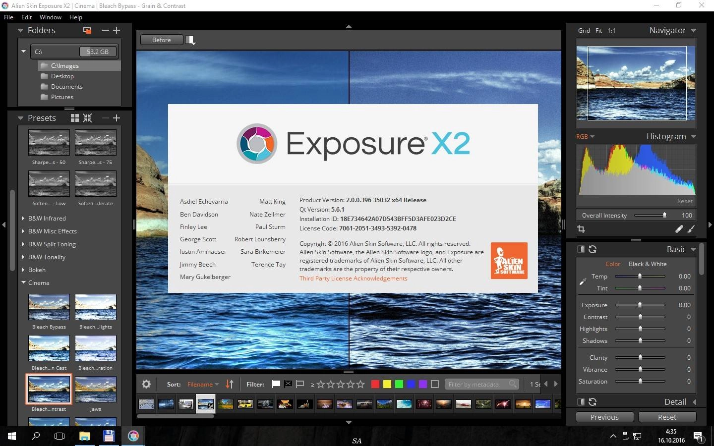 Как пользоваться Alien Skin Exposure X2 Bundle 1.0.0.68 Revision 34970
