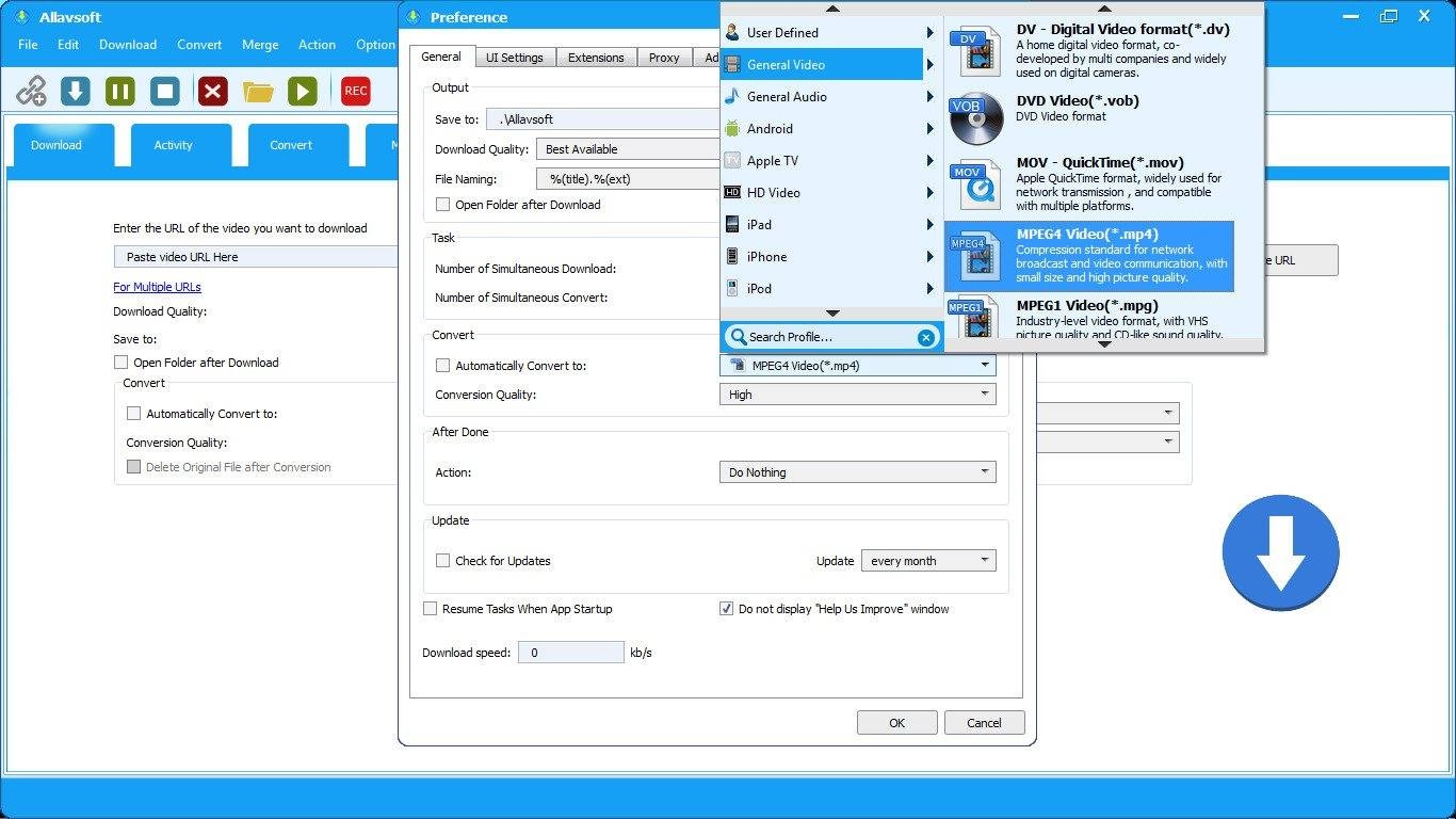 Как пользоваться Allavsoft Video Downloader Converter 3.27.9.9194 RePack by elchupacabra