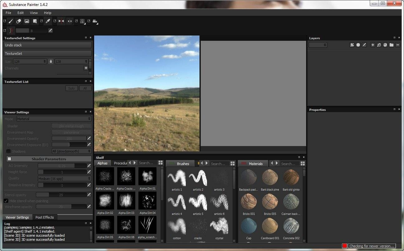 Как пользоваться Allegorithmic Substance Painter 1.4.2.778