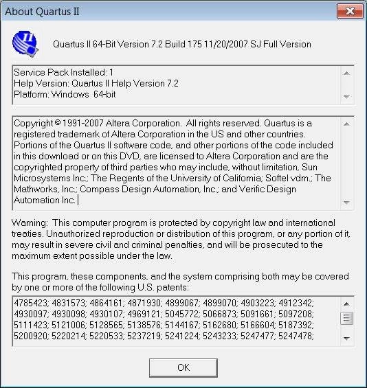 Как пользоваться Altera Quartus II 7.2 Build 175