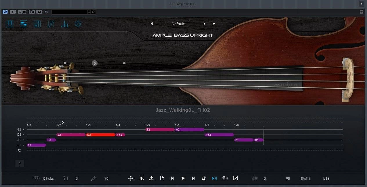 Как пользоваться Ample Sound - Ample Bass Upright III v3.00 VSTi, VSTi3, AAX x64