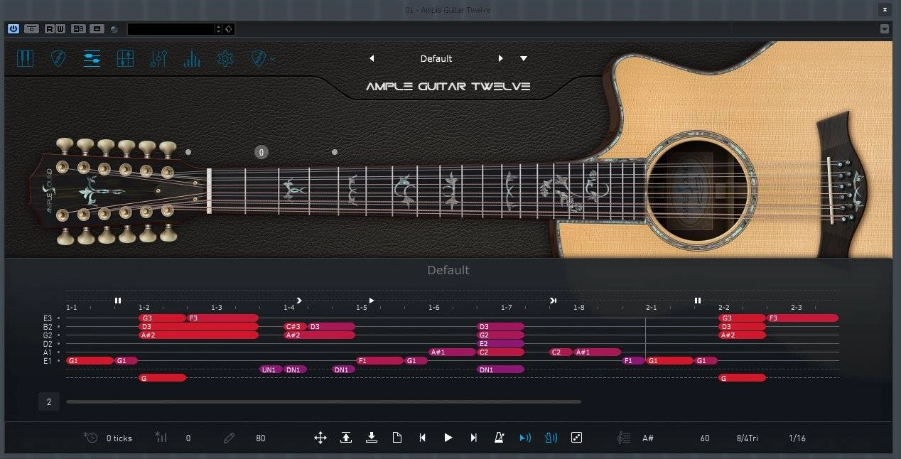 Как пользоваться Ample Sound - Ample Guitar Twelve III 3.0.0 VSTi, VSTi3, AAX x64