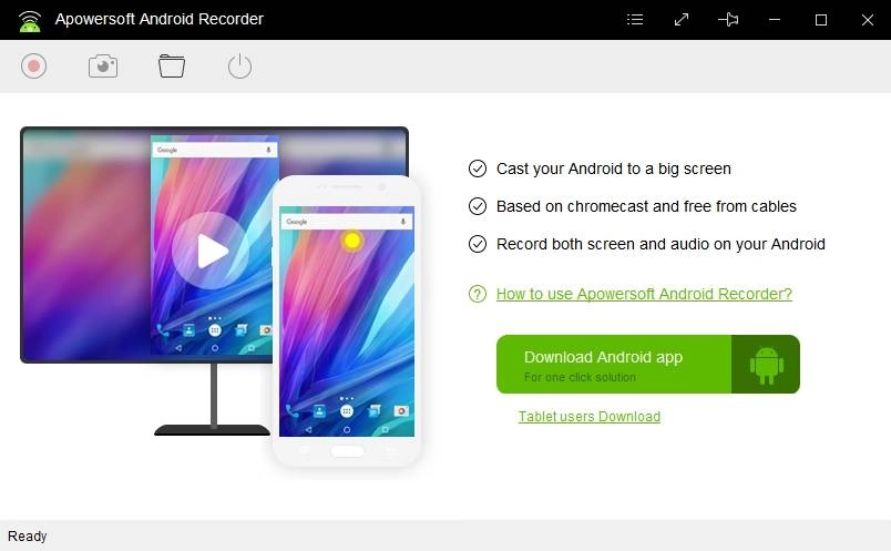 Как пользоваться Apowersoft Android Recorder 1.0.9 RePack by tolyan76