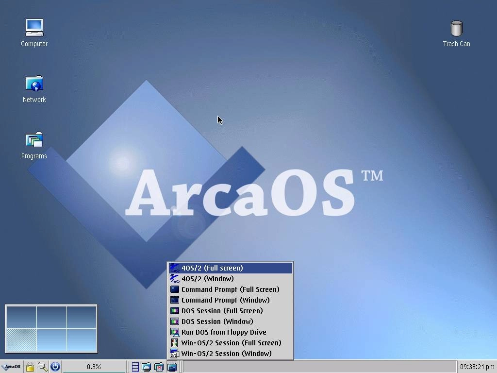 Как пользоваться ArcaOS 5.0 1xCD