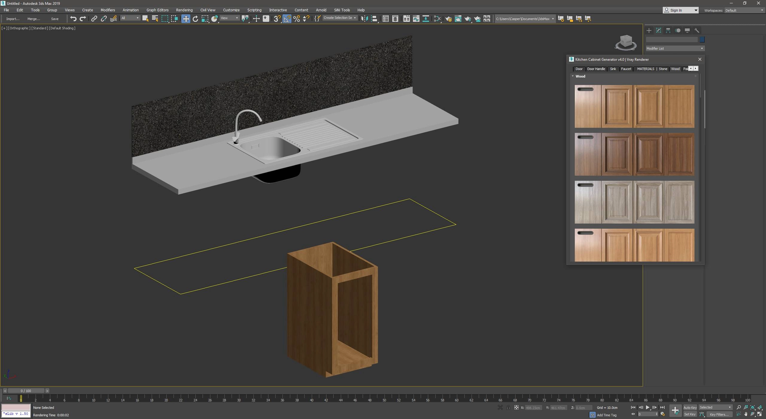 Как пользоваться ArchvizTools - Kitchen Cabinet Generator 4.0