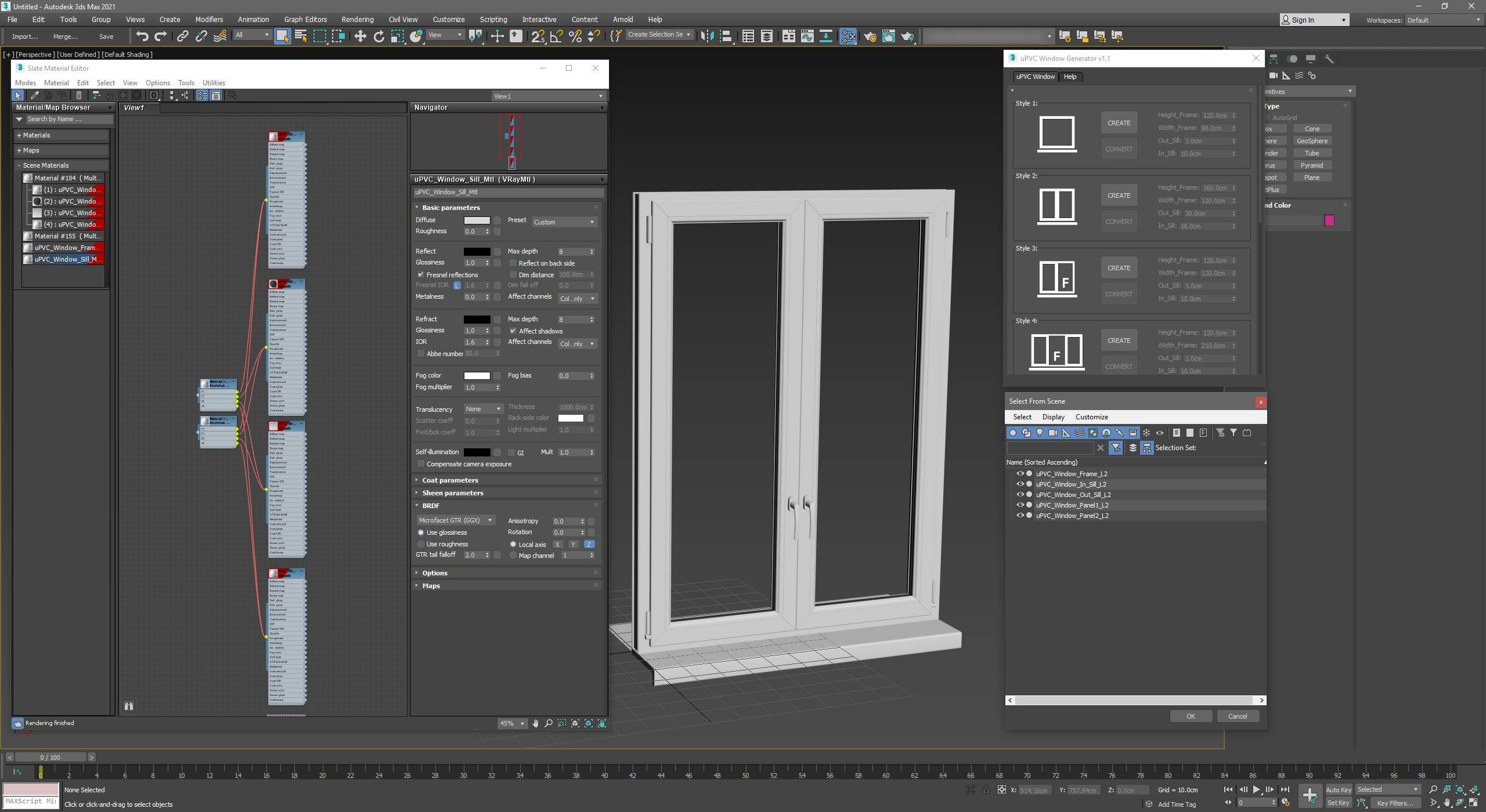 Как пользоваться ArchvizTools - uPVC Window Generator 1.1