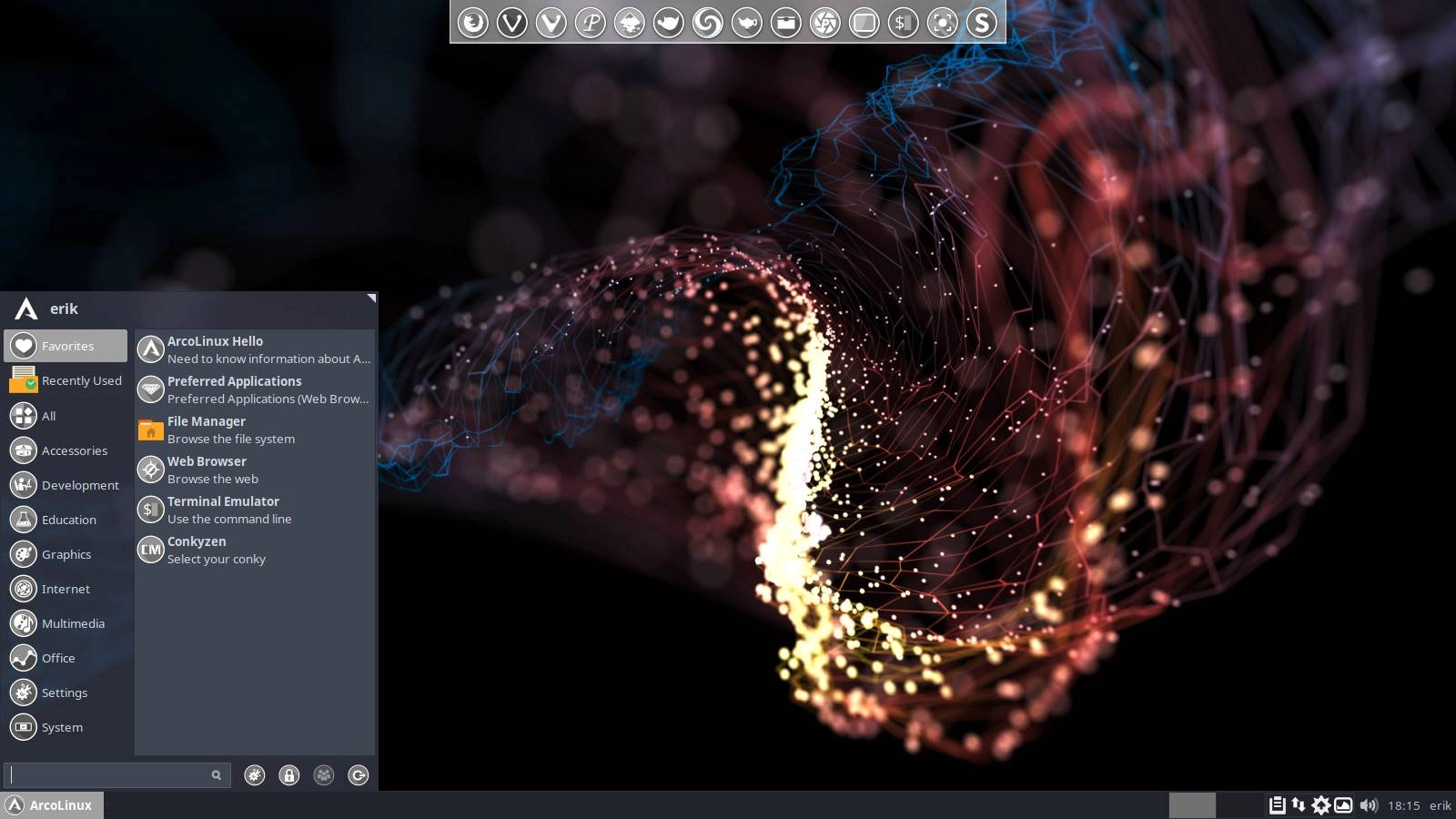 Как пользоваться ArcoLinux 6.9.2 1xDVD