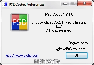 Как пользоваться Ardfry PSD Codec 1.6.1.0 DC 13.06.2015