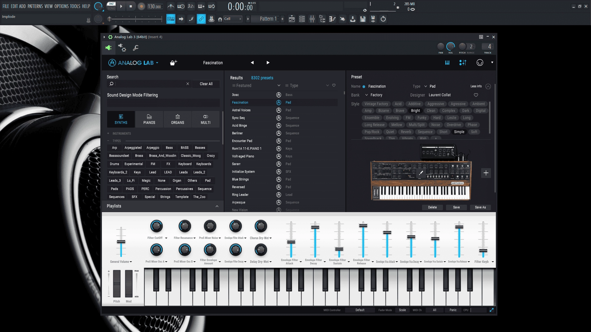 Как пользоваться Arturia - Analog Lab 3 3.2.1.1819 STANDALONE, VSTi, VSTi3, AAX RePack by VR