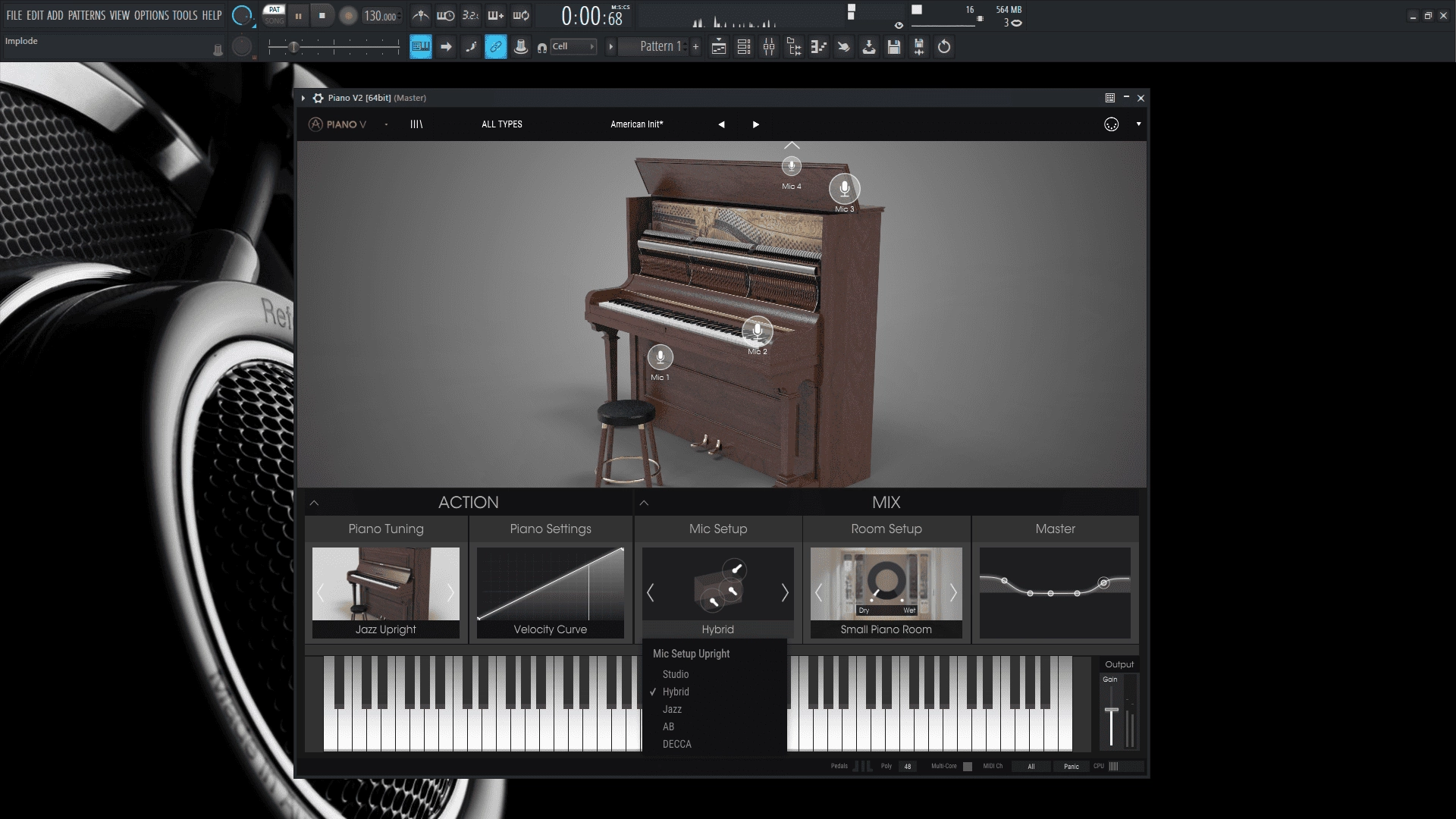 Как пользоваться Arturia - Piano V2 2.1.1.1786 STANDALONE, VSTi, VSTi3, AAX RePack by VR