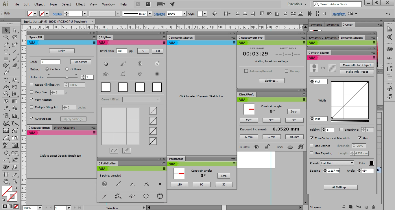 Как пользоваться Astute Graphics Elite Bundle Plugin Full Version for Adobe Illustrator 1.1.6 / 1.2.4