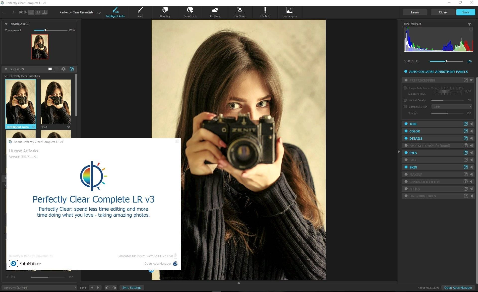 Как пользоваться Athentech Perfectly Clear + Essentials + WorkBench 3.5.7.1210