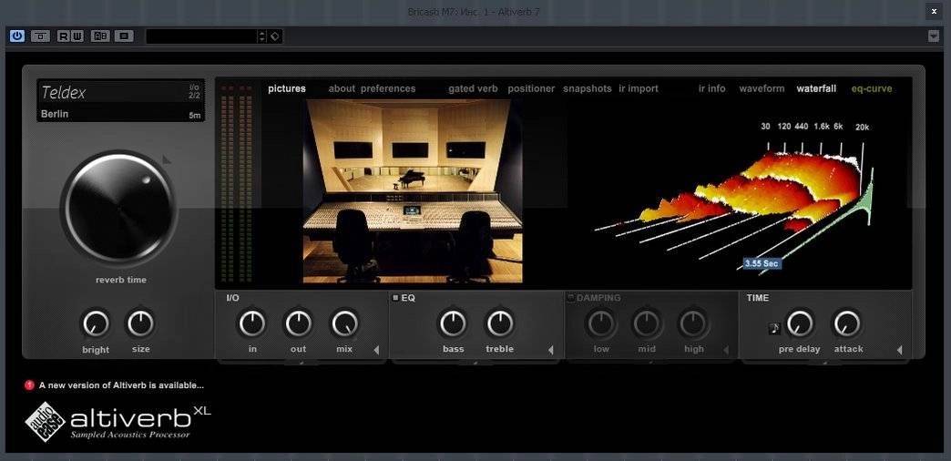 Как пользоваться Audioease - Altiverb7 XL 7.2.8 VST, AAX x86 x64 Retail
