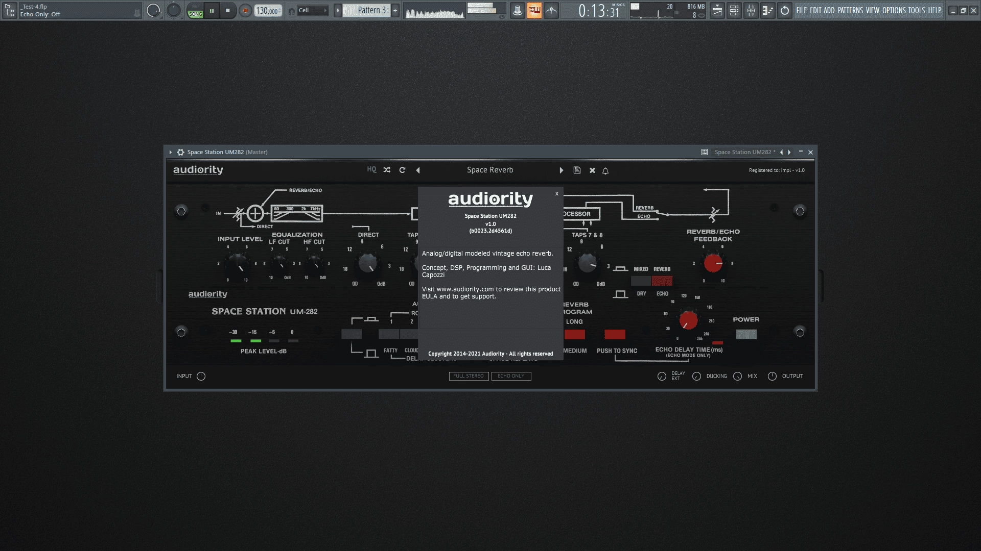Как пользоваться Audiority - Space Station UM282 1.0.0 VST, VST3, AAX