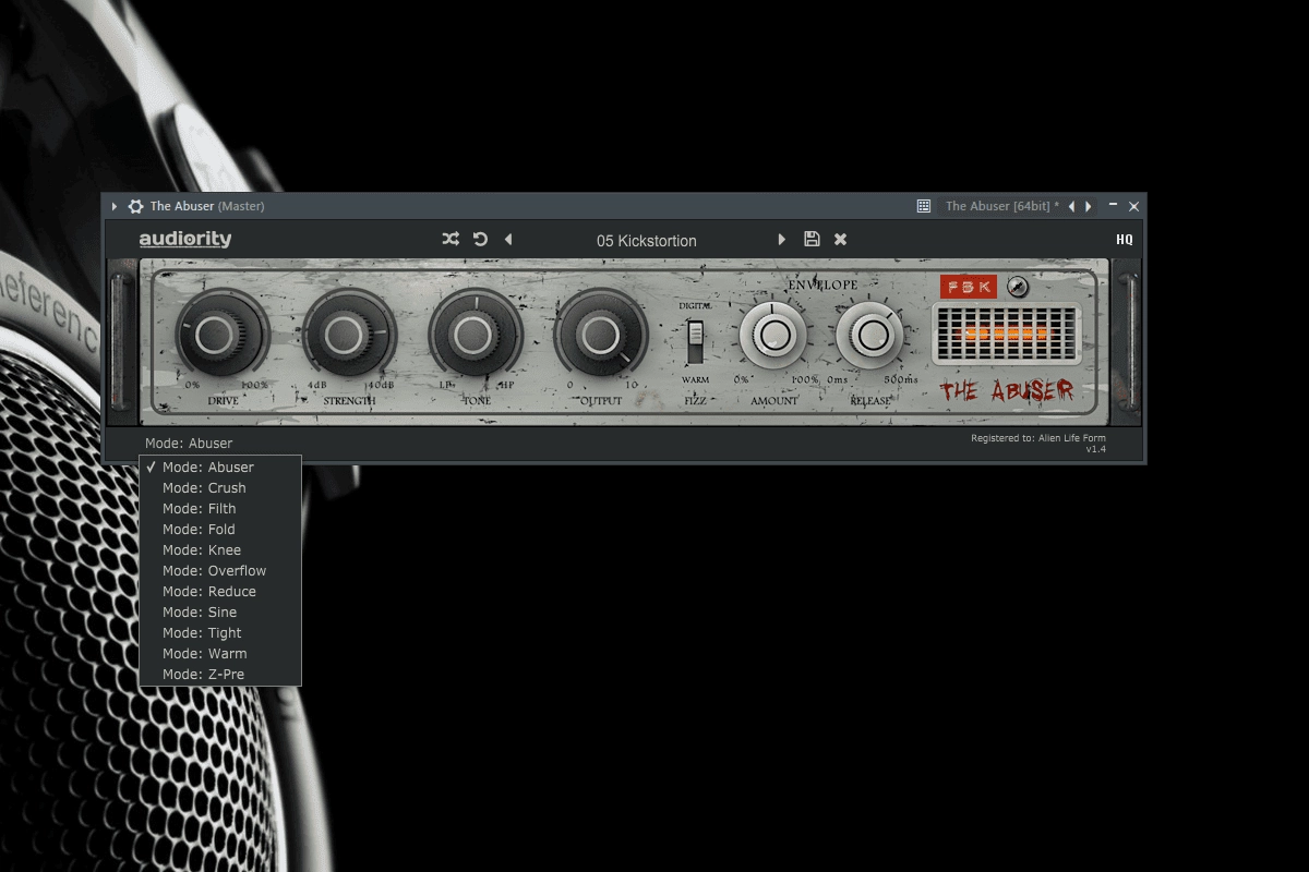 Как пользоваться Audiority - The Abuser 1.4.0 VST2, AAX RePack by VR