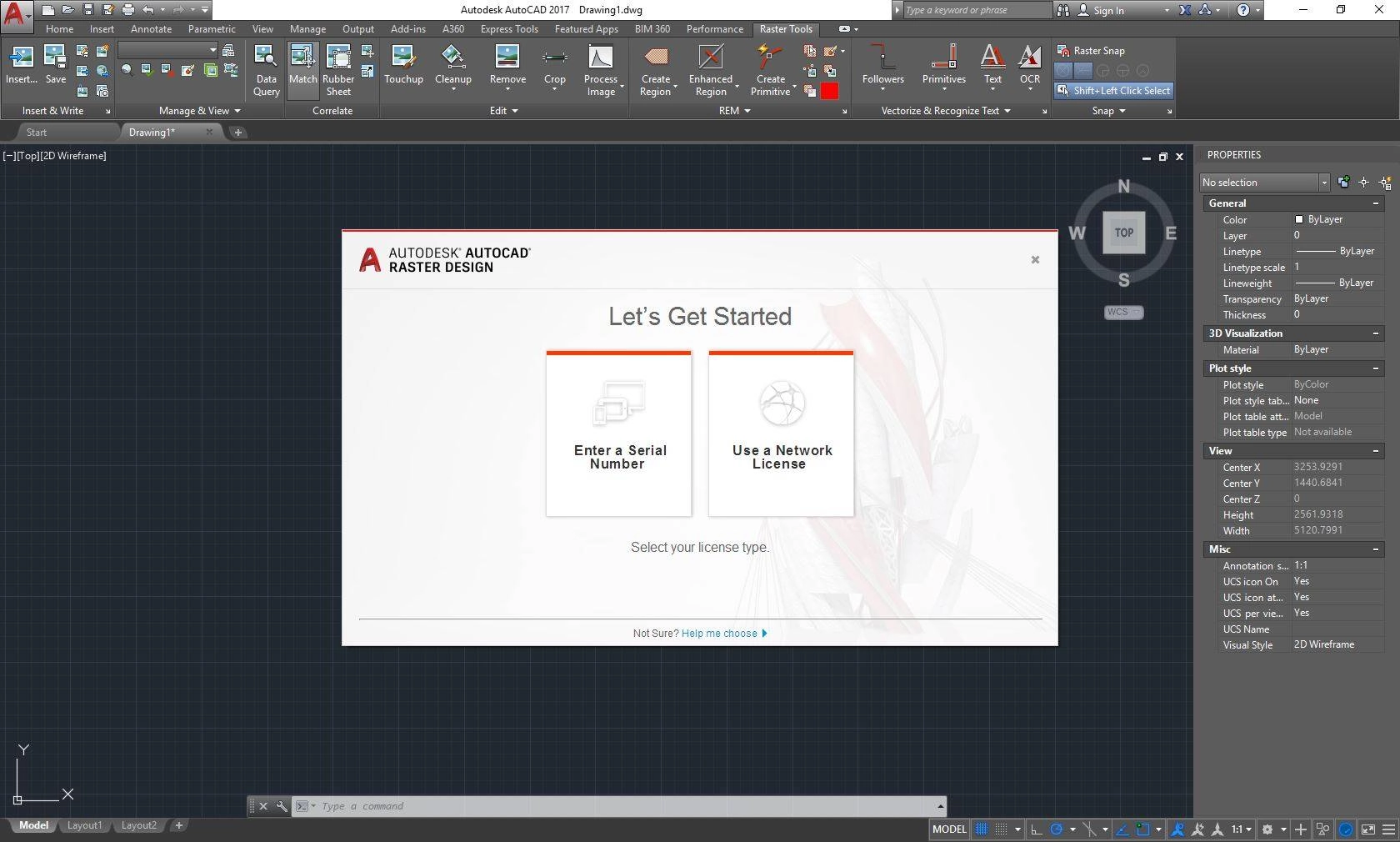 Как пользоваться Autodesk AutoCAD Raster Design build 4.0.19.0