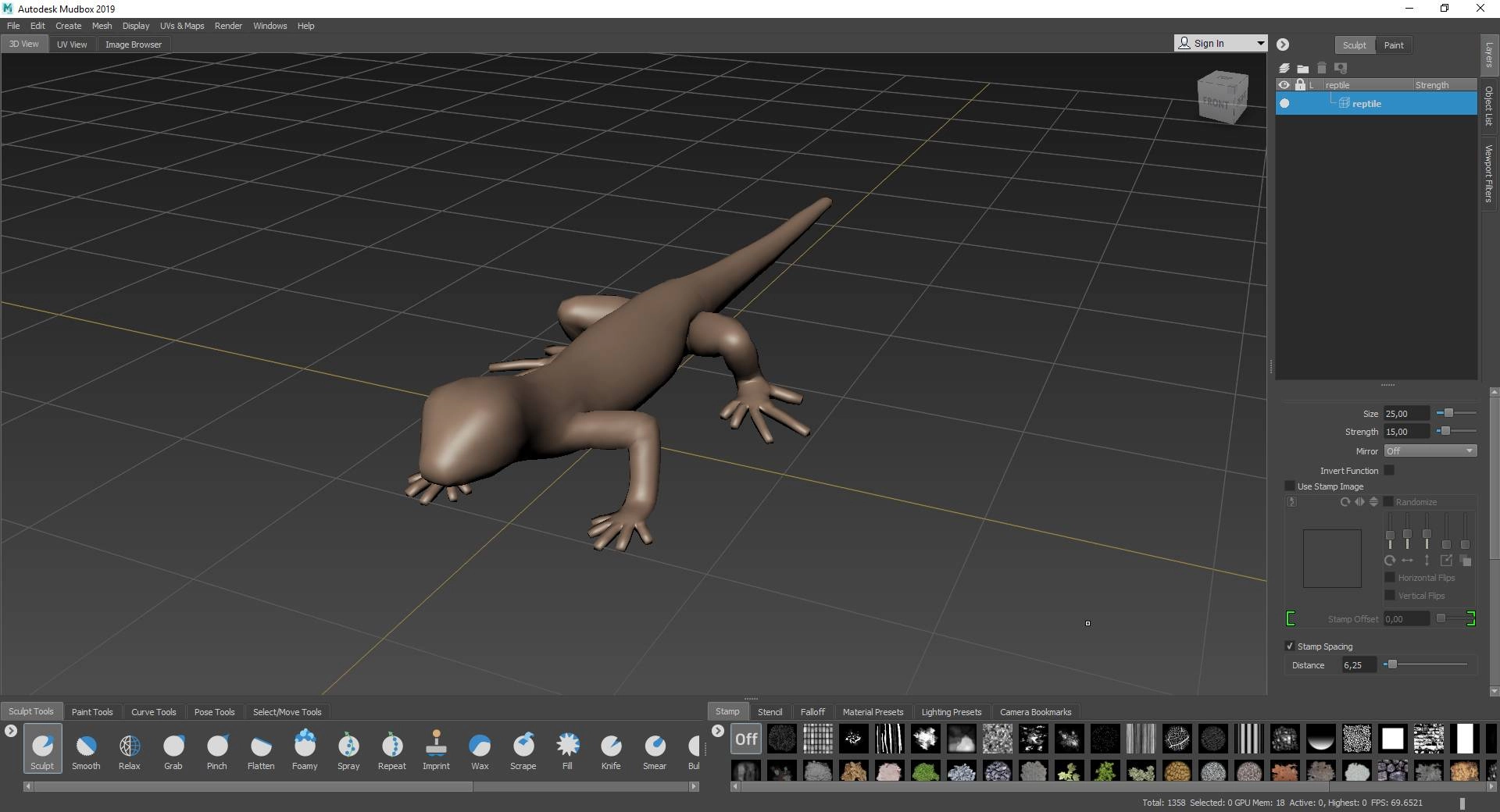 Как пользоваться Autodesk Mudbox