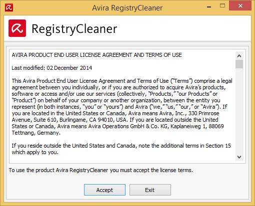 Как пользоваться Avira RegistryCleaner 2.0.2.0 DC 21.11.17