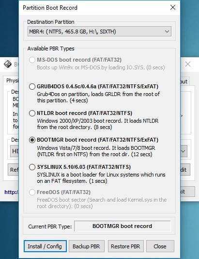 Как пользоваться BOOTICE 1.3.4.0 Portable