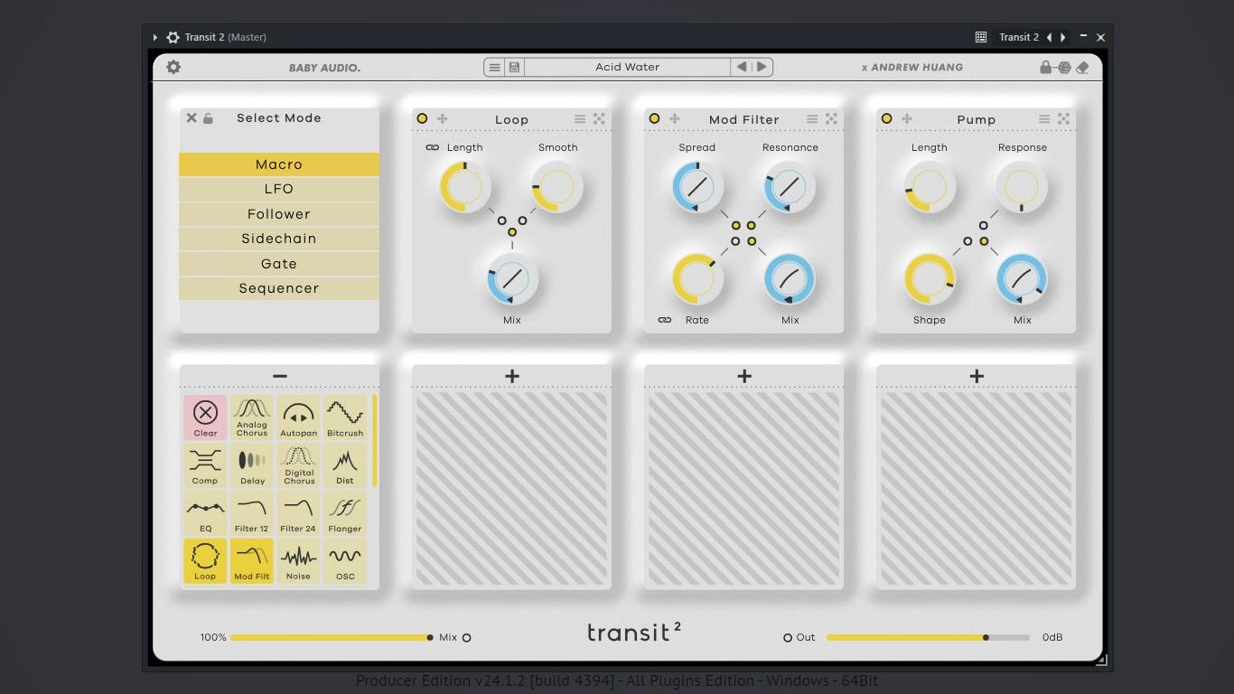 Как пользоваться Baby Audio - Transit 2 1.1.0 VST, VST 3, AAX