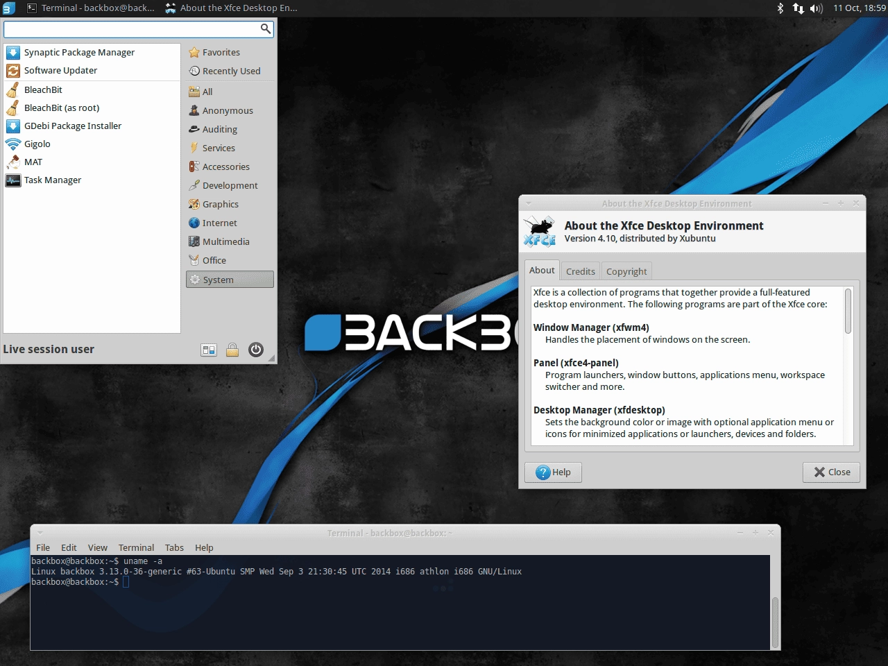 Как пользоваться BackBox Linux 4 2xDVD