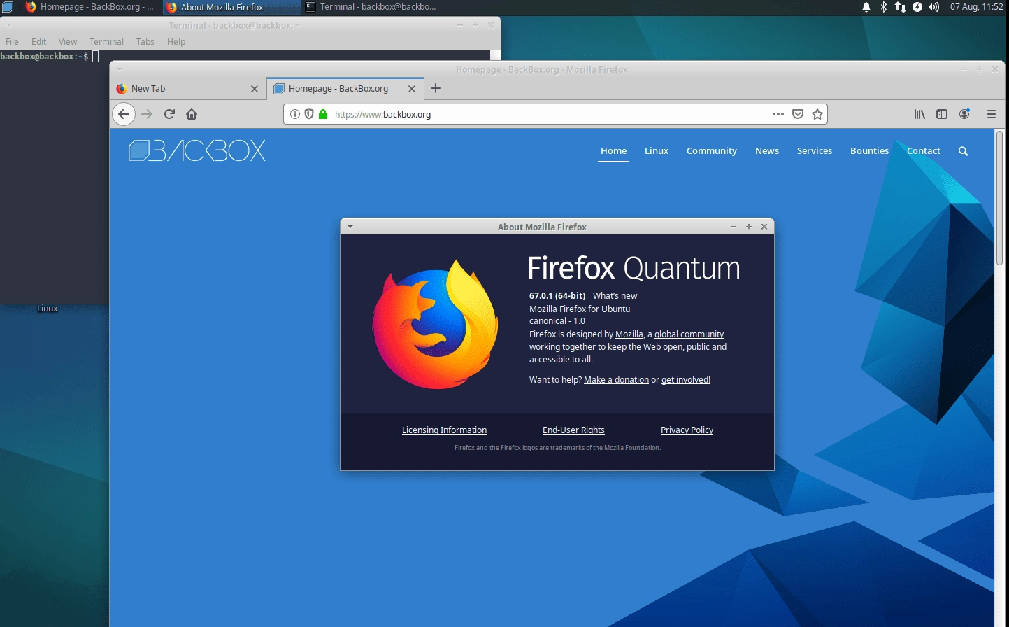 Как пользоваться BackBox Linux 7 1xDVD