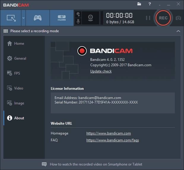 Как пользоваться Bandicam.4.0.2.1352.Multilingual Portable