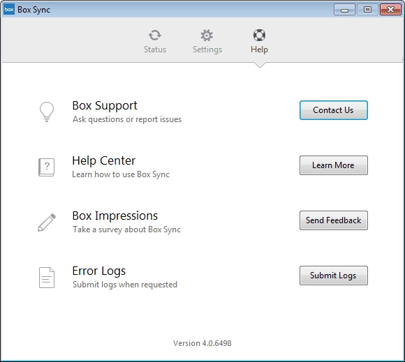 Как пользоваться Box Sync 4.0.6498