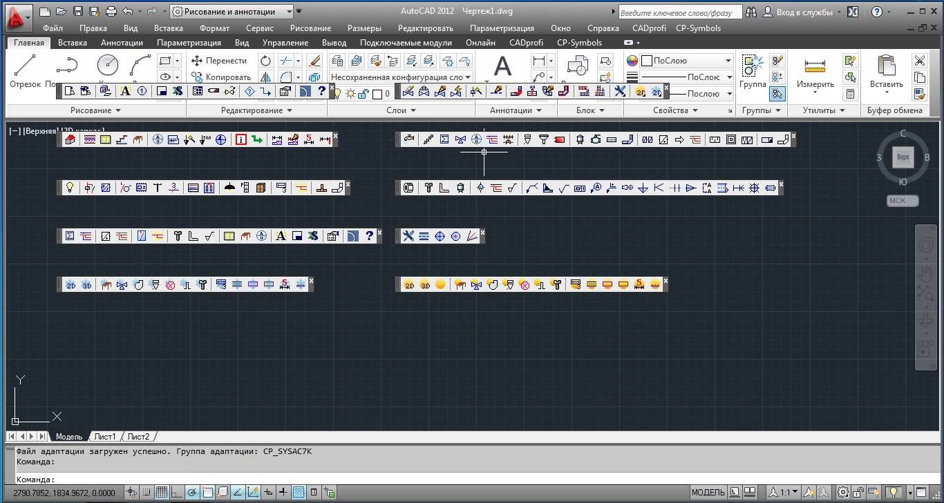 Как пользоваться CADprofi v9.07 for AutoCAD2012 Portable by Kriks 9.07 08.03.2013 Windows7x86