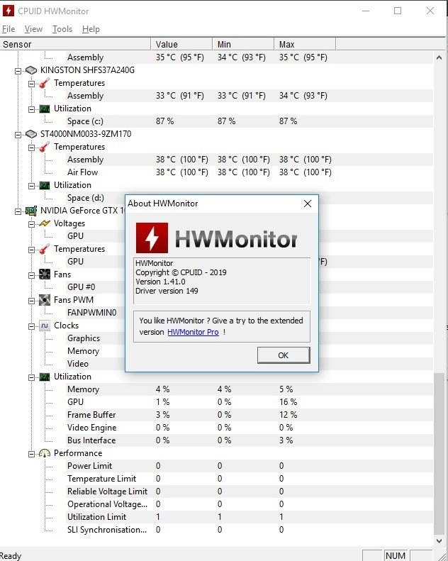 Как пользоваться CPUID HWMonitor 1.53 + Portable