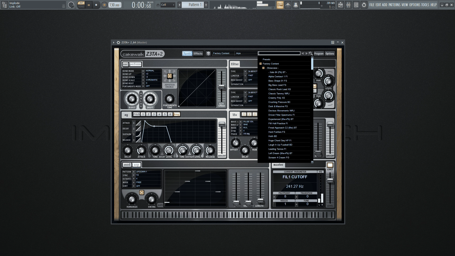 Как пользоваться Cakewalk - Z3TA Plus 2 2.2.3.51 STANDALONE, VST, VST3, AAX