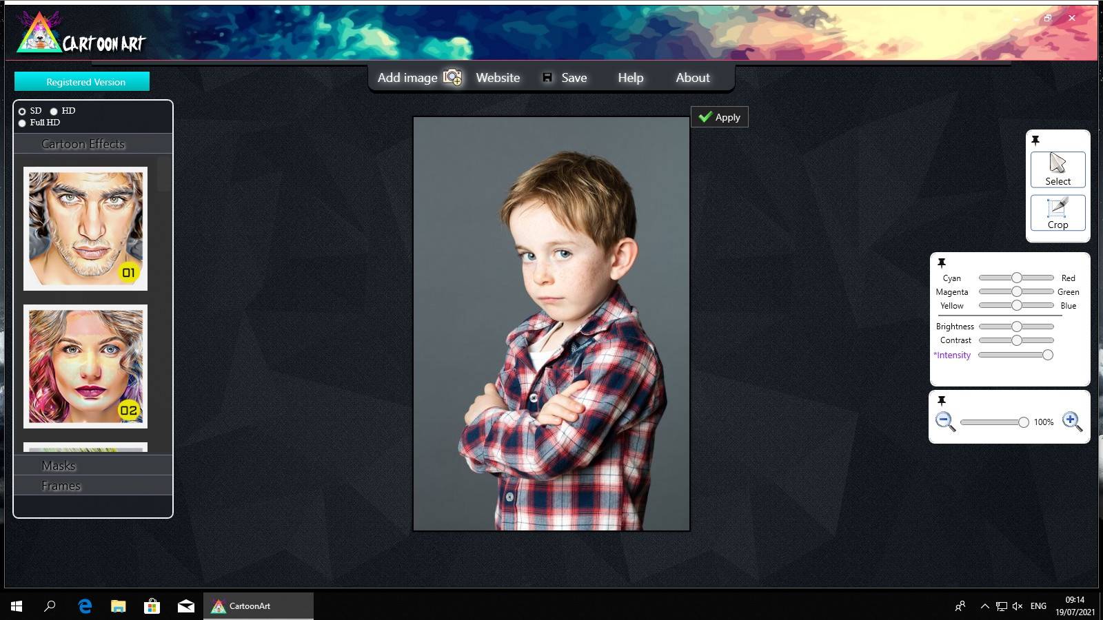 Как пользоваться CartoonArt - Cartoonizer 1.9.9