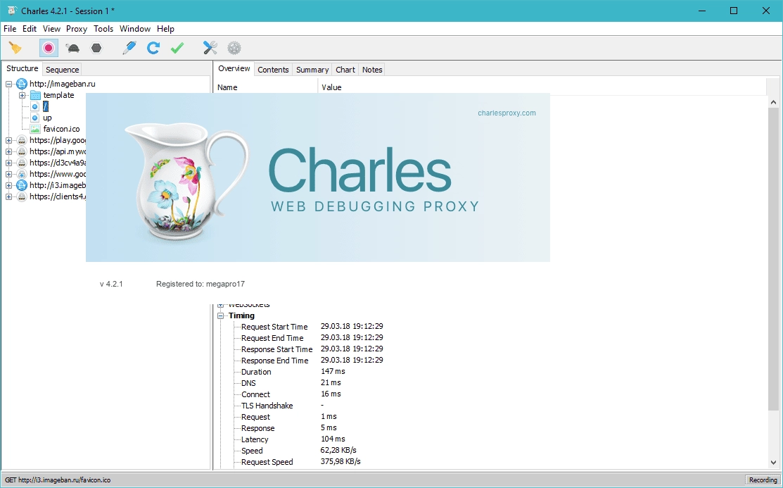 Как пользоваться Charles Web Debugging Proxy 4.2.1 Repack by megapro17