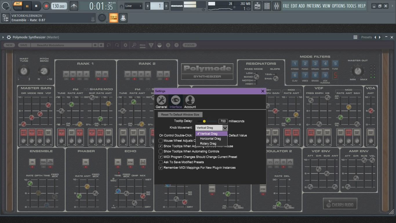 Как пользоваться Cherry Audio - Polymode Synthesizer 1.2.0.54 Standalone, VSTi, VSTi 3, AAX RePack by R2R