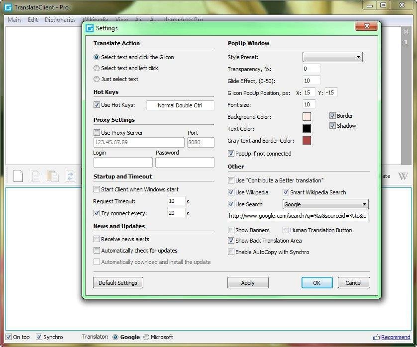 Как пользоваться Client for Google Translate Pro 6.2.620 + Portable