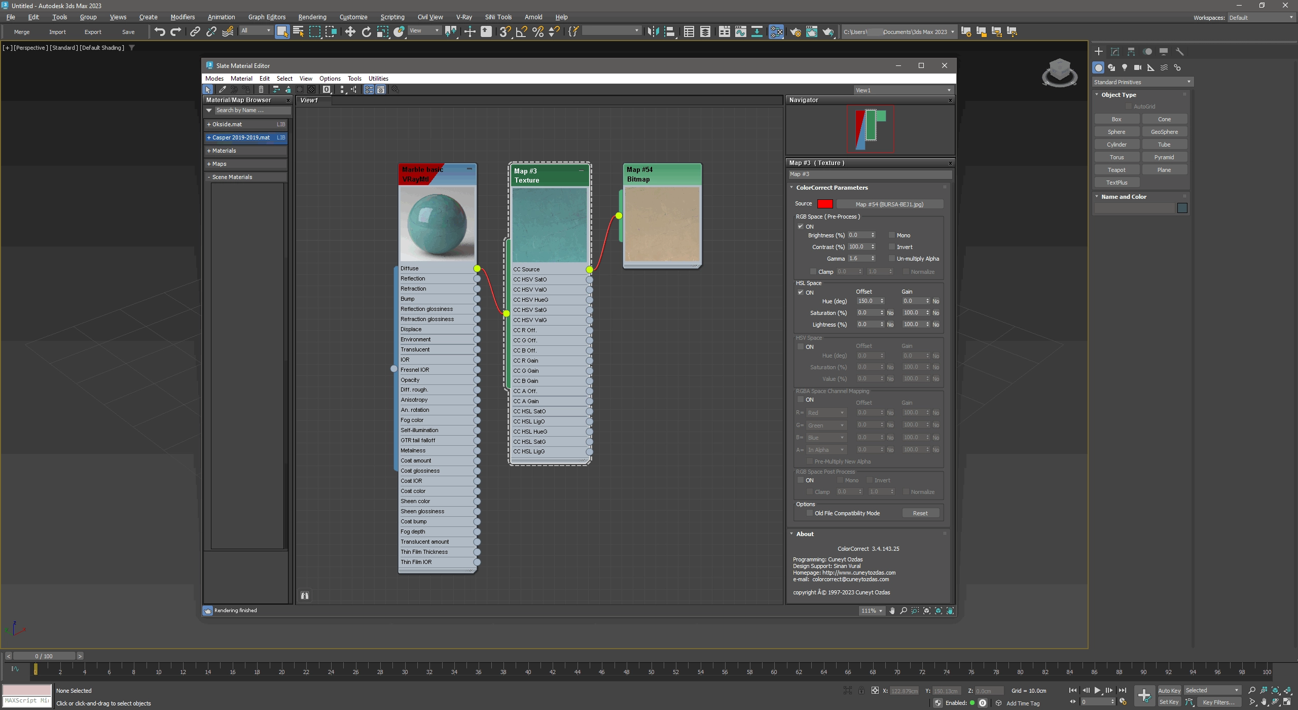 Как пользоваться ColorCorrect for 3ds Max 1 -