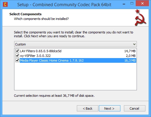 Как пользоваться Combined Community Codec Pack 2015-10-18