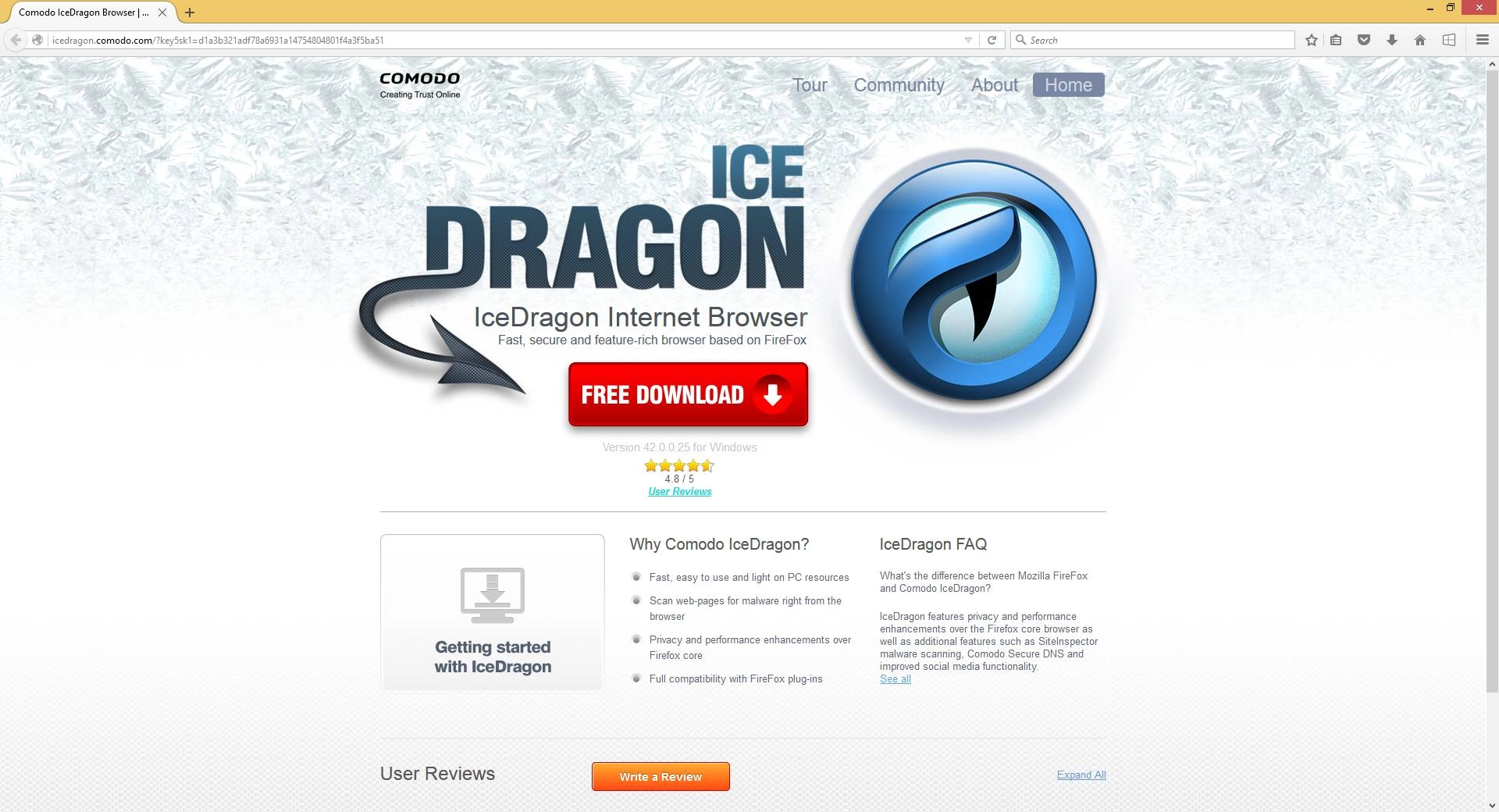 Как пользоваться Comodo IceDragon 42.0.0.25 + Portable