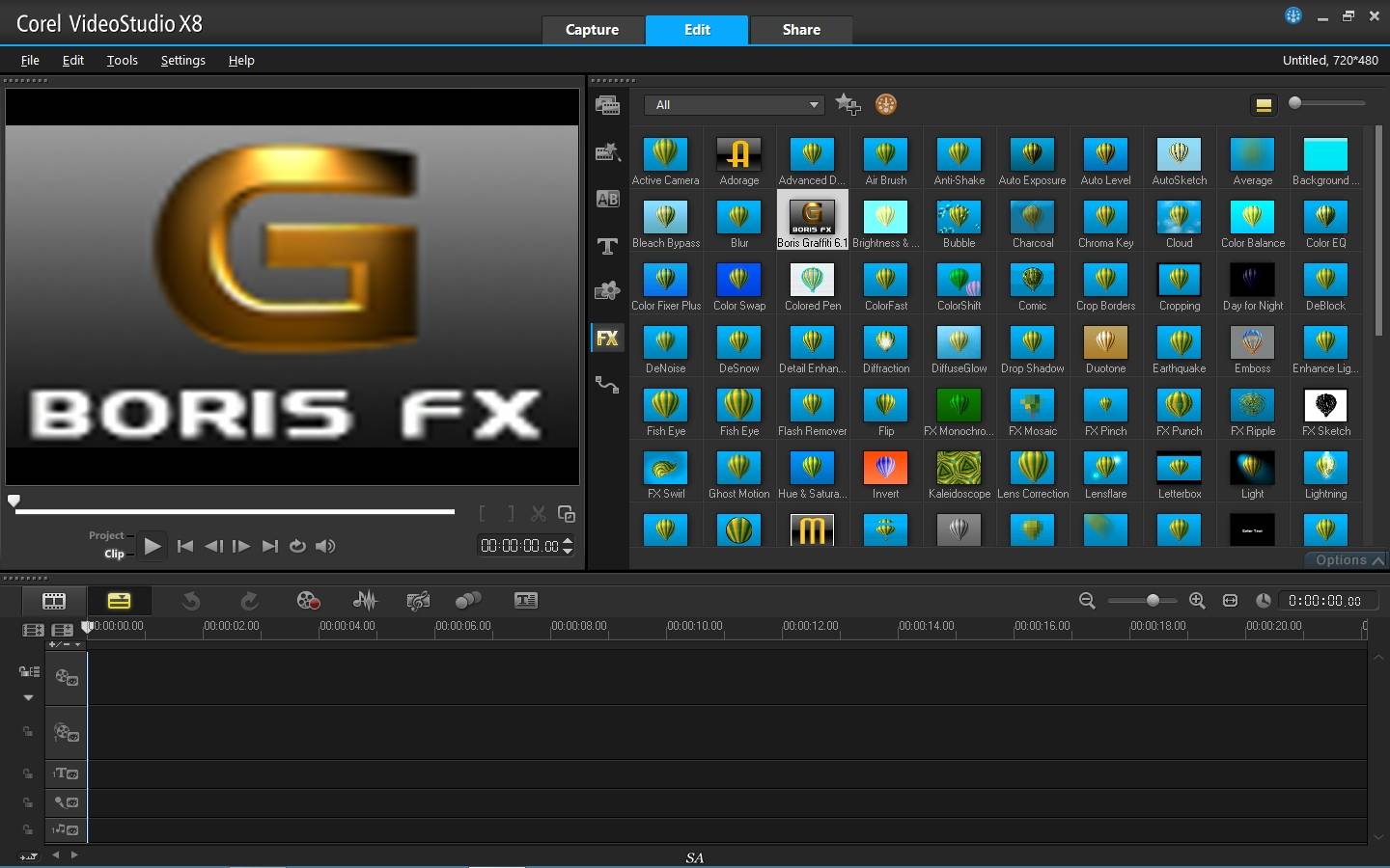 Как пользоваться Corel VideoStudio Ultimate X8 18.6.06 Retail + Bonus Disc
