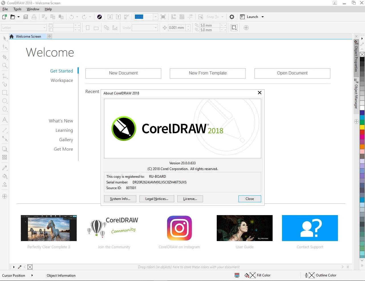 Как пользоваться CorelDRAW Graphics Suite v20.0.0.633 Portable by Gosuto