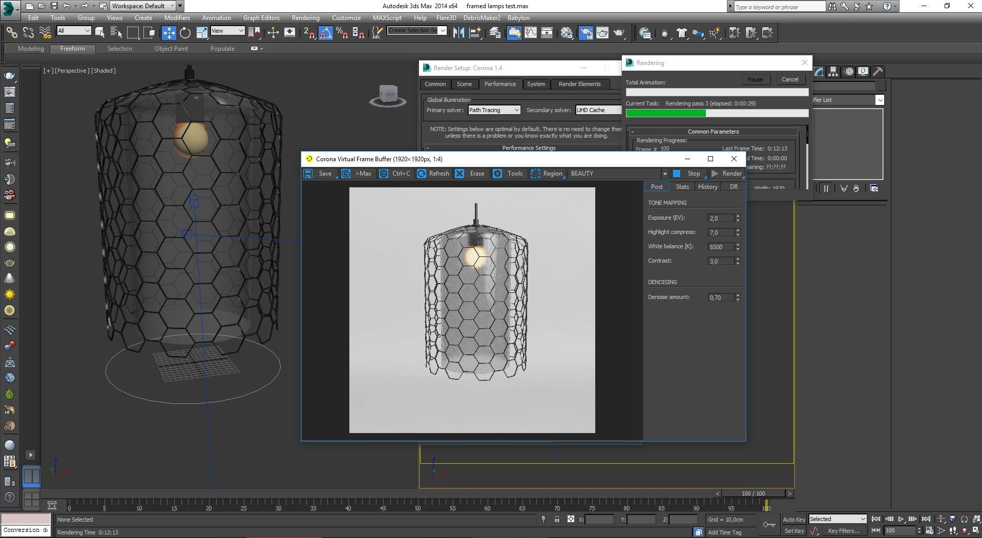 Как пользоваться Corona Renderer 1.4 for 3ds Max 2011-2017