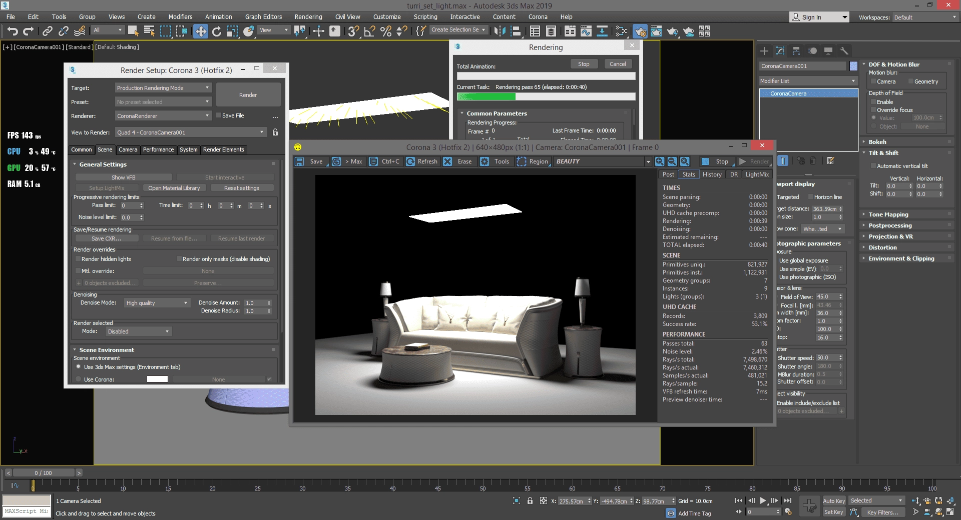 Как пользоваться Corona Renderer 3 for 3ds Max 2013-2020