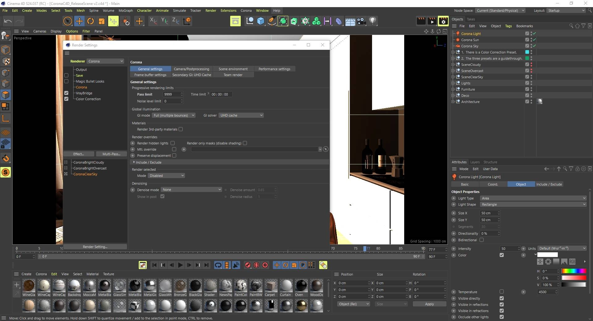 Как пользоваться Corona Renderer 6 Hotfix 2 for Cinema 4D R14-S24