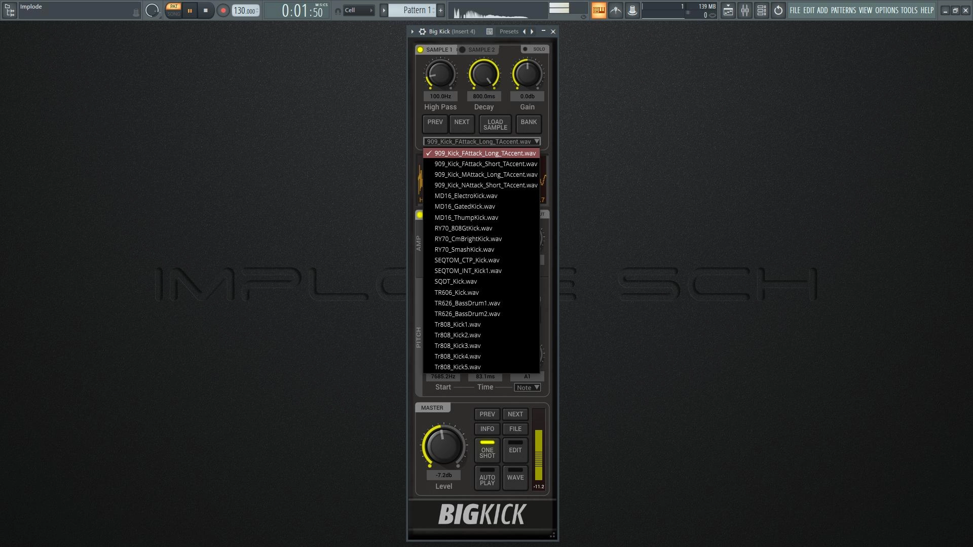 Как пользоваться Credland Audio - BigKick 1.9.2 VSTi, AAX