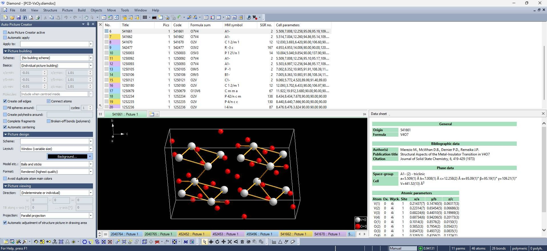 Как пользоваться Crystal Impact Diamond 4.6.8