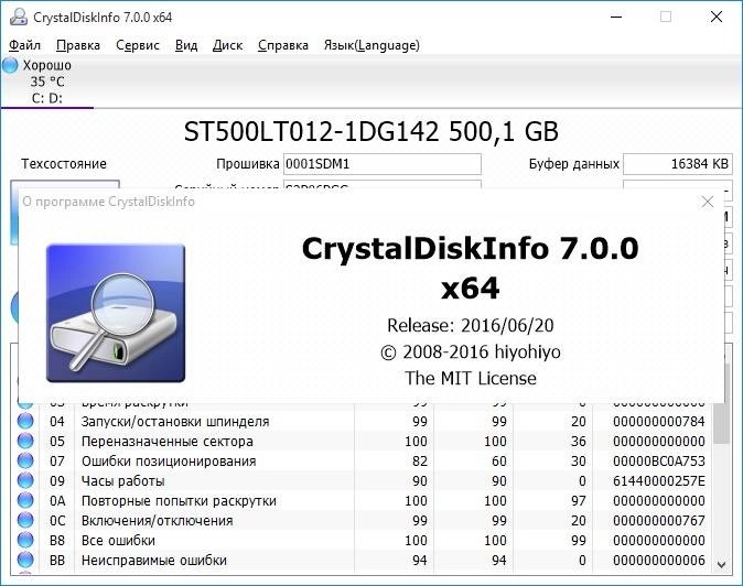 Как пользоваться CrystalDiskInfo 7.0.0 Final + Portable