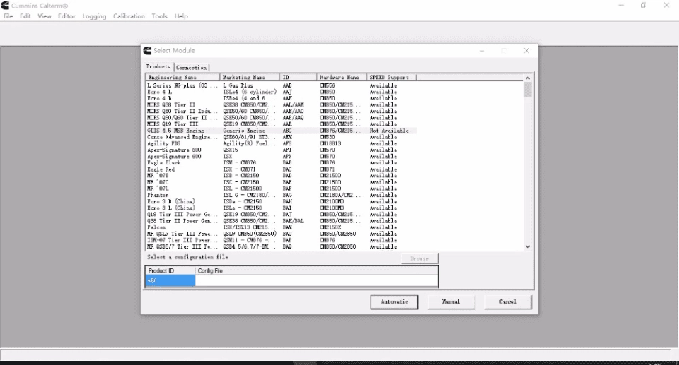 Как пользоваться Cummins Calterm V5.3